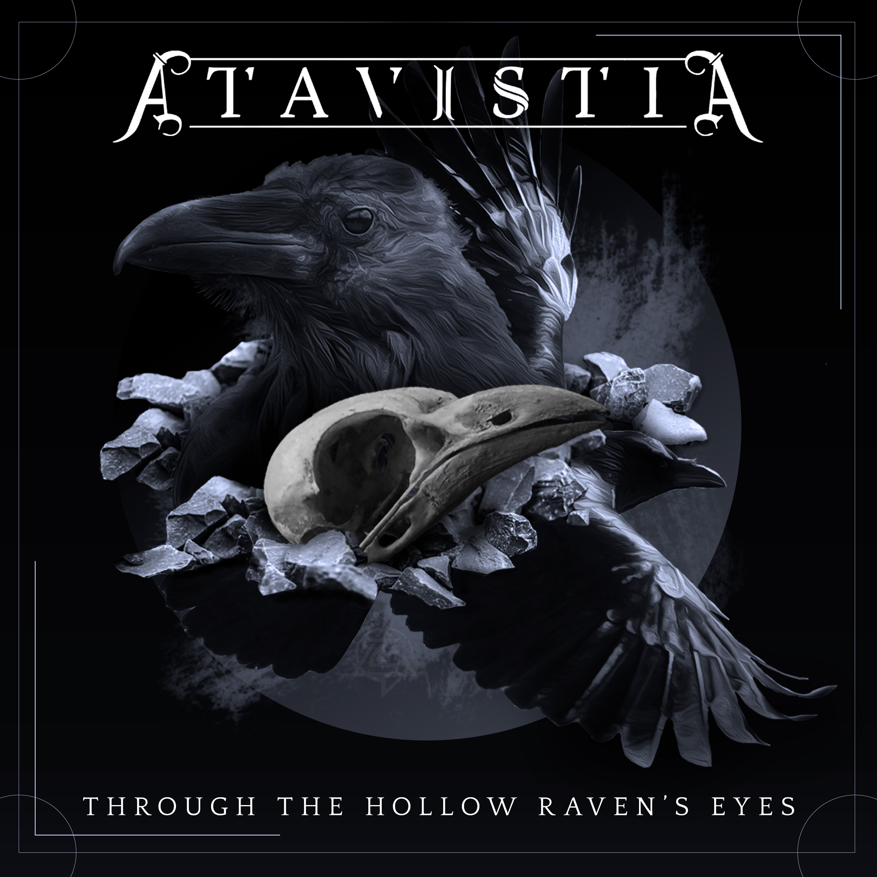 Atavistia's latest single Through The Hollow Raven's Eyes